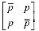 设二进制对称信道是无记忆信道，信道矩阵为，其中，p＞0, 试写出N=3次扩展无记忆信道的信道矩阵P.
