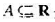 设是一个数列，a∈R。若a的任何去心邻域内都含有A中的点，则称a是集A的聚点，证明: （1)a是A的