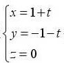 求与两直线及平行，且过点（1，0，-1)的平面方程.求与两直线及平行，且过点(1，0，-1)的平面方