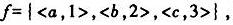设X={a，b，c，d}，Y={1，2，3}，判断下列命题的真假。（1)f是从X到Y的二元关系，但不