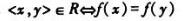 设f：Z→Z，f（x)=（x)mod n。在Z上定义等价关系R，（1)计算f（Z)。（2)确定商集Z