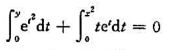 求由方程所确定的隐函数y=f（x)的一阶导数.请帮忙给