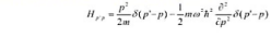 质量为m的粒子处于角频率为w的一维谐振子势中。（a)写出在坐标表象中的哈密顿算符，本征值及本征质量为