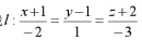 给定直线求1)过l平行于Z轴的平面2)I在xY平面上的投影。给定直线求1)过l平行于Z轴的平面2)I