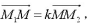 设平面π:Ax+By+Cz+D=0与联结两点不在π上的线段相交于M，证明:.设平面π:Ax+By+C