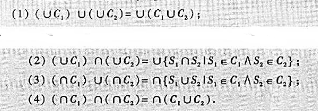 对任意非空集合族C1、C2,证明:对任意非空集合族C1、C2,证明: