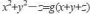 设z=（x,y)由方程所确定， 其中g具有二阶连续偏导数且g'≠-1（1)求dz,（2)求设z=(x