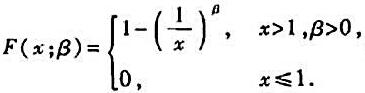 设X的分布函数为X1，X2，...，Xn自总体X的样本;求未知参数β的最大似然估计量。设X的分布函数