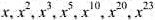 问题描述:最优求幂问题:给定一个正整数n和一个实数x,如何用最少的乘法次数计算出xn.例如,可以用6