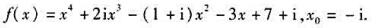 把f（x)表成x-x0的方幂和，即表成的形式。1)f（x)=x5，x0=1;2)f（x)=x4-2x
