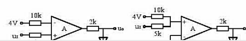 在题9.17图所示电路中，u1=6sintV，试画出电路的电压传输特性和输出电压波形。请帮忙给出正确