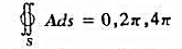设为一封闭曲面,r=（x,y,z).证明当原点在曲面S外,上,内时分别有设为一封闭曲面,r=(x,y