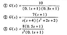 已知单位负反馈系统开环传递函数试分别求出当r（t)=1（t)、t和t2时,系统的稳态误差（e=r-c