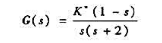 设单位负反馈控制系统的开环传递函数为试绘制K*从0→∞的闭环根轨迹图,并求出使系统产生重根和设单位负