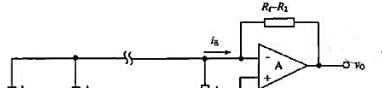 n位权电阻型D/A转换器如图7.6所示.（1)试推导输出电压V0与输入数字量的关系式;（2)如n=8