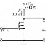 电路如图 P1.15所示,T的输出特性如图 Pl.14 所示,分析当ul=4V、 8V 、 12V 