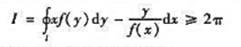 设f（x)为正值连续函数,I为正向圆周（x-1)2+（y-1)2=1.证明:设f(x)为正值连续函数