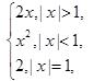试作出下列函数的图象：（1)f（x)=（2)f（x)=x+|1-x|。试作出下列函数的图象：(1)f