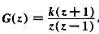 单位负反馈离散系统开环脉冲传递函数为，若要求输入r（t)= （3+2t)·1（t),采样周期T=0.