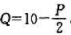 设某商品的需求函数为求:（1)需求弹性:（2)P=3时的需求弹性:（3)在P=3时,若价格上涨1%,
