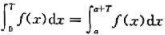 设f（x)是以T为周期的周期函数,且f（x)在任意有限区间上连续,试证:对任意的a等式成立.设f(x