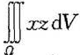 计算下列三重积分：（1)，其中Ω是由x+y+z=1与三个坐标平面所围成的区域;（2)，其中Ω是由平面
