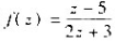 点∞是函数的什么奇点？求出函数在点∞的留数.点∞是函数的什么奇点？求出函数在点∞的留数.请帮忙给出正