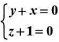求与三直线l1: ,l2: ,l3:.都相交的直线所产生的曲面的方程.求与三直线l1: ,l2: ,