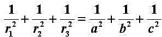 由椭球面 的中心0引三条互相垂直的射线,与椭球面分别交于P1,P2,P3,设 ,试证: .由椭球面 