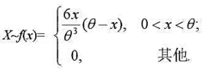 设总体X1,X2…Xn为总体X的一个样本（1)求的矩估计量:（2)求D（)的。设总体X1,X2…Xn