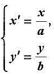 椭圆经过仿射变换τ:化为x'2+y'2=1,由此证明:椭圆的面积=πab.椭圆经过仿射变换τ:化为x