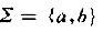 用有限集合和集合运算描述上的下述语言（例如偶数长度的串的集合是{aa,ab,ba,bb})： （a)