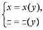 设是由方程组所确定的向量值隐函数，其中二元函数F 和G分别具有连续的偏导数，求。设是由方程组所确定的