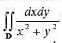 设D是由第一象限内的抛物线以及x轴所围的平面区域，证明收敛。设D是由第一象限内的抛物线以及x轴所围的