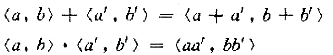 假设P是所有有理数对＜ a，b＞的集合，它们的结合法（即运算)是， 那么＜ P,+,·＞是否成环？它