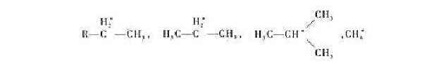 下列4种化合物，哪个氢核（H)有最大的屏蔽常数δ，共振峰在高场区？下列4种化合物，哪个氢核(H)有最