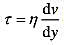 如图17-22所示长方形间隙的宽度为b，长度为1，间隙为h，假设其间充满动力粘度为η的粘性流体，无端