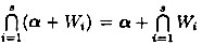 设W1，W2，...，Ws是V的子空间，α∈V.则请帮忙给出正确答案和分析，谢谢！