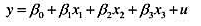 考虑含有三个自变量的多元回归模型,并满足假定MLR.1到MLR.4,你对估计x1和x2,的参数之考虑