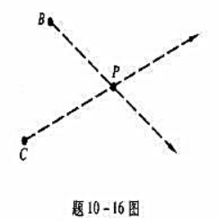 设平面横波I沿BP方向传播,它在B点的振动方程为y1=0.2x10-2cos2πt（m),平面横波2
