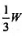 重量为W、长为l的等直粱放置在水平刚性平面上，在端部施加的力向上提起。此时未提起的部分保持与重量为W