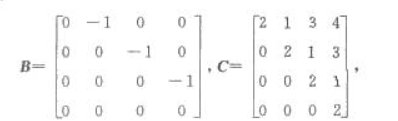 设4阶矩阵且矩阵A满足关系式A（E-C-1-B)TCT=E+A,求矩阵A.设4阶矩阵且矩阵A满足关系