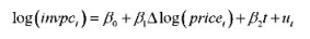 本题利用HSE IN V.RAW中的数据。（i)求出log（in vpc) 中的一阶自相关系数， 然