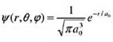 氢原子处在基态求:（1)r的平均值;（2)势能的平均值;（3)最可几半径（4)动能的平均值;（5)动