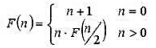 试写出求递归函数F（n)的递归算法，并消除递归：试写出求递归函数F(n)的递归算法，并消除递归：请帮
