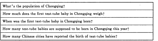Test－tube baby bom in Chongqing  Chongqing, China'