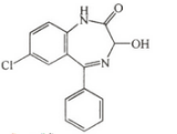 地西泮的活性代谢制成的药物是()