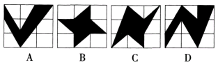 下图中，每个小正方形网格都是边长为1的小正方形，则阴影部分面积最大的是：请帮忙给出正确答案和分析，谢