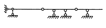 图示体系为（）A.无多余约束的几何不变体系B.有多余约束的几何不变体系C.瞬变体系D.常变体系图示体