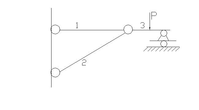 图示结构中，杆1发生_______变形，杆2发生________变形，杆3发生________ 变形